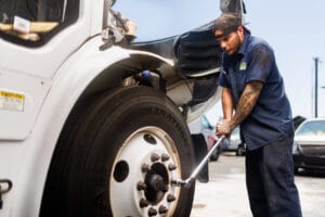 Roadside Assistance Tire Change in Houston