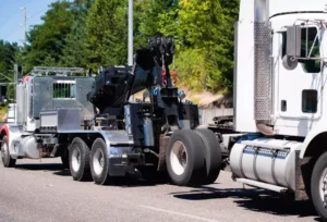 Sam's services semi truck towing service